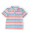 Boys Red, White & Stripe S/S Polo by Mila & Rose ®