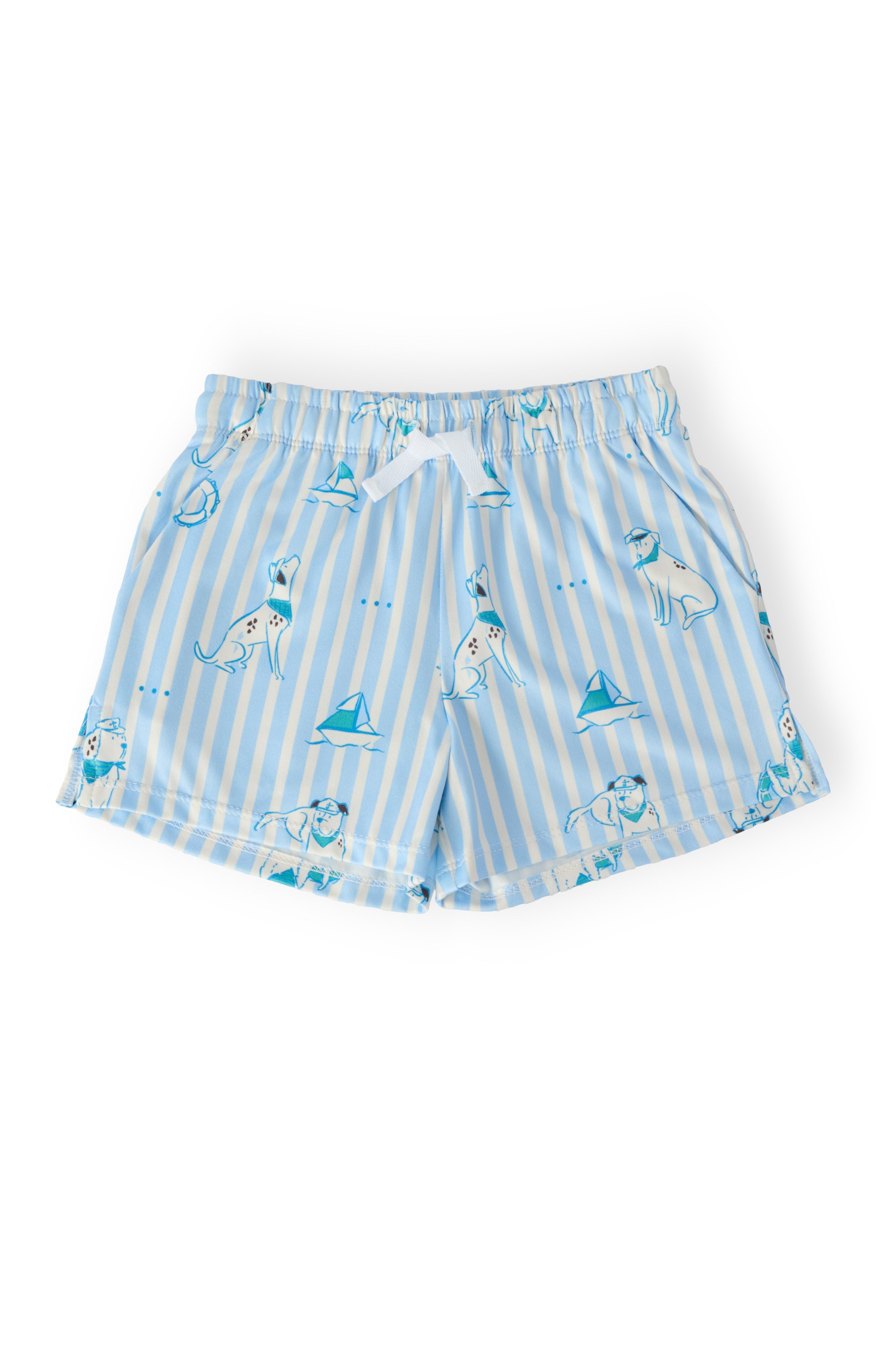Boys Seaside Pup Play Shorts by Mila & Rose ®