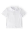 Boys White S/S Polo by Mila & Rose ®