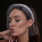 Bridal Birdcage Veil Headband by Bridal Port