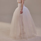 Bridal Petticoat with Corsage and Hard Net Tulle Underskirt ,Wedding Crinoline with Petticoat Netting Fabric by Bridal Port