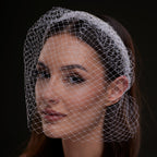 Bridal Birdcage Veil Headband by Bridal Port