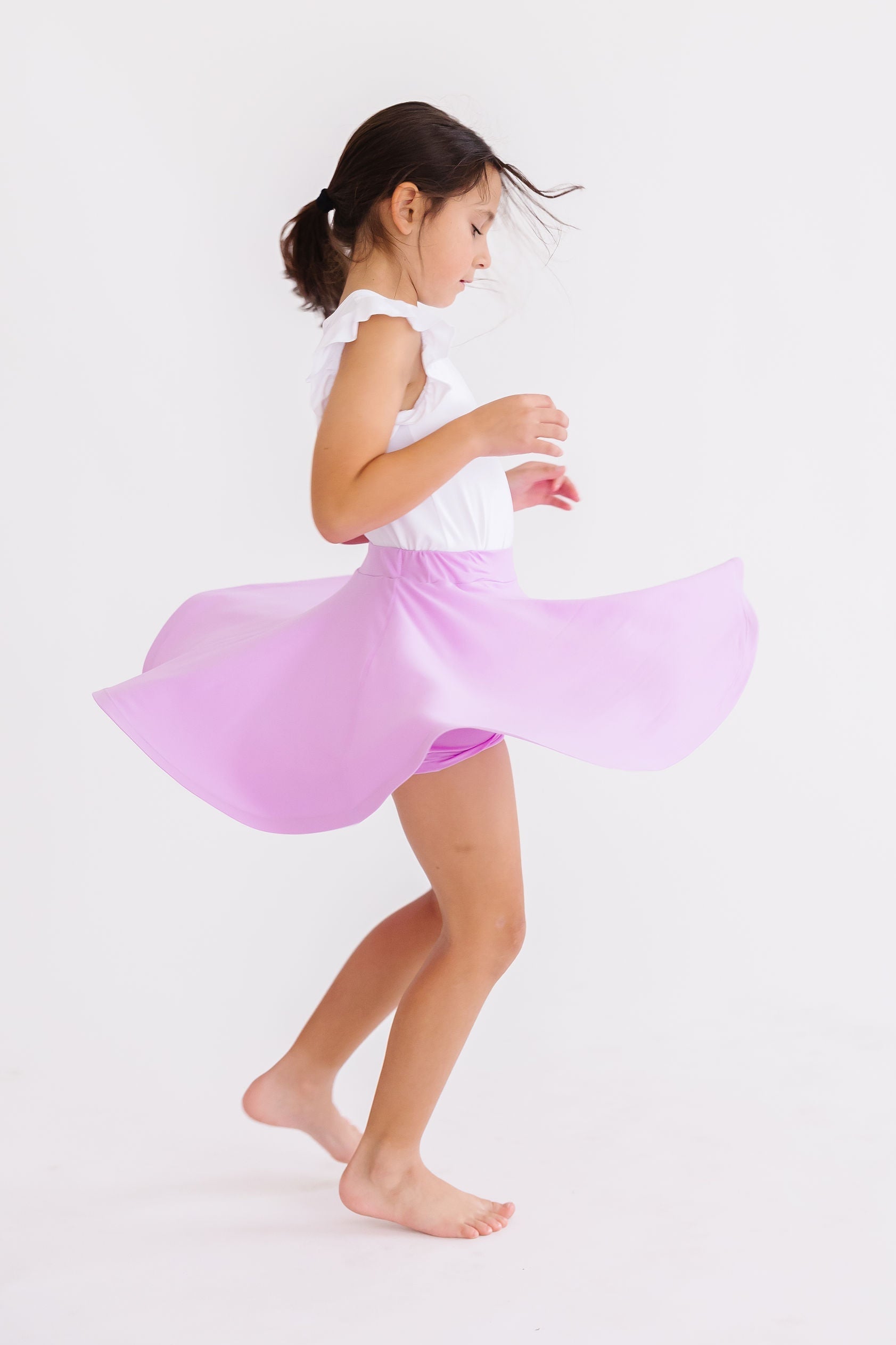 Bright Lilac Twirl Skort by Mila & Rose ®