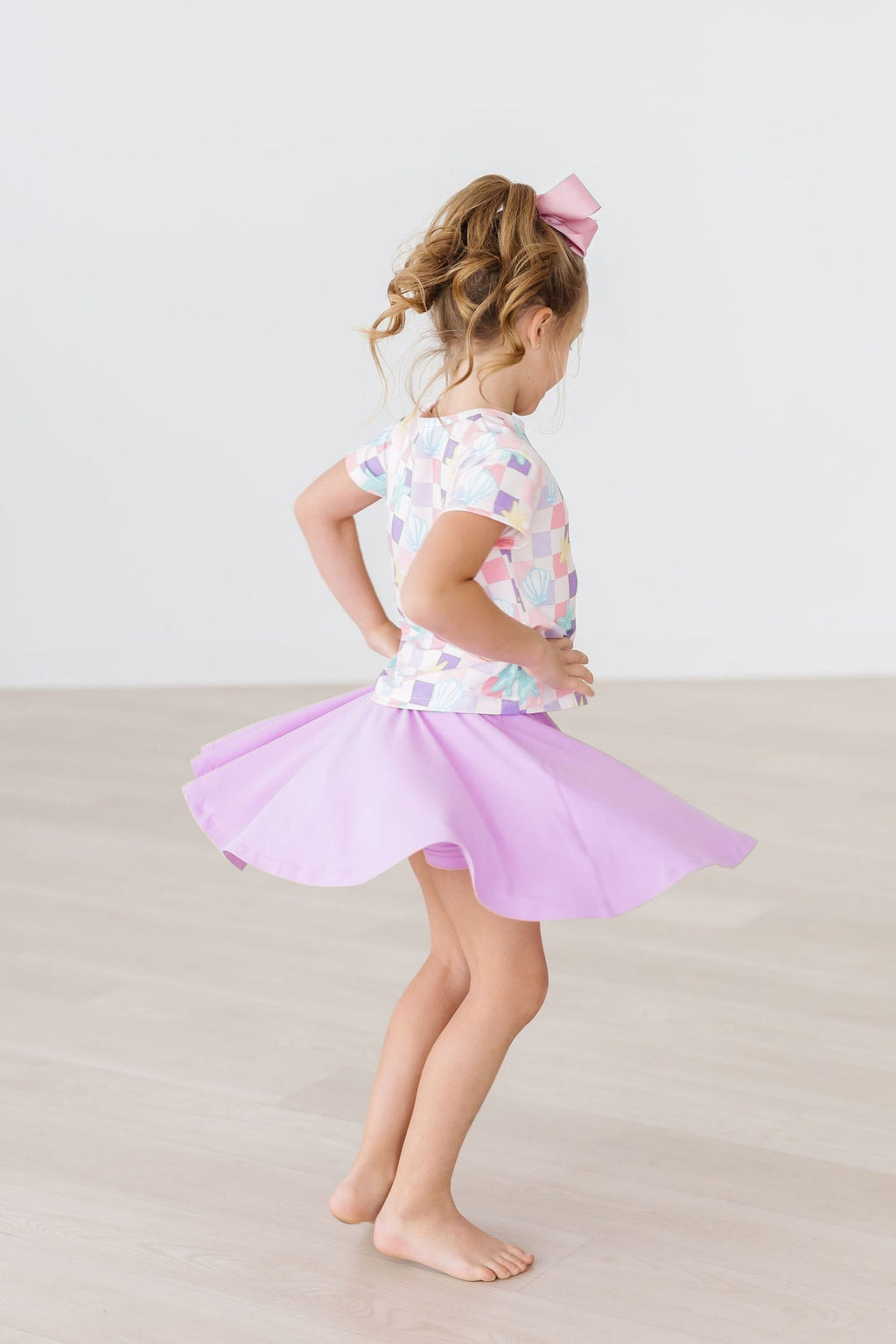 Bright Lilac Twirl Skort by Mila & Rose ®