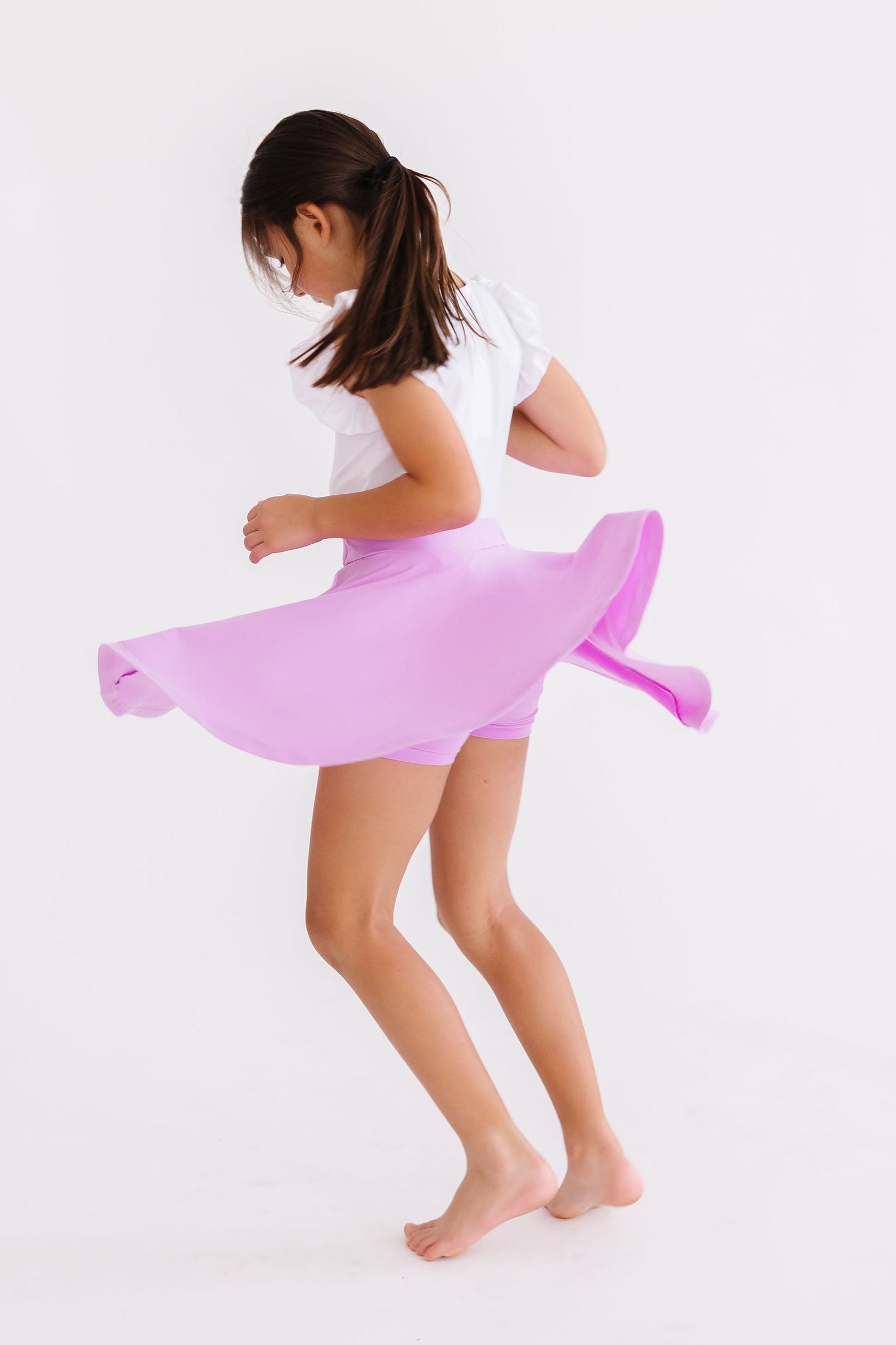 Bright Lilac Twirl Skort by Mila & Rose ®
