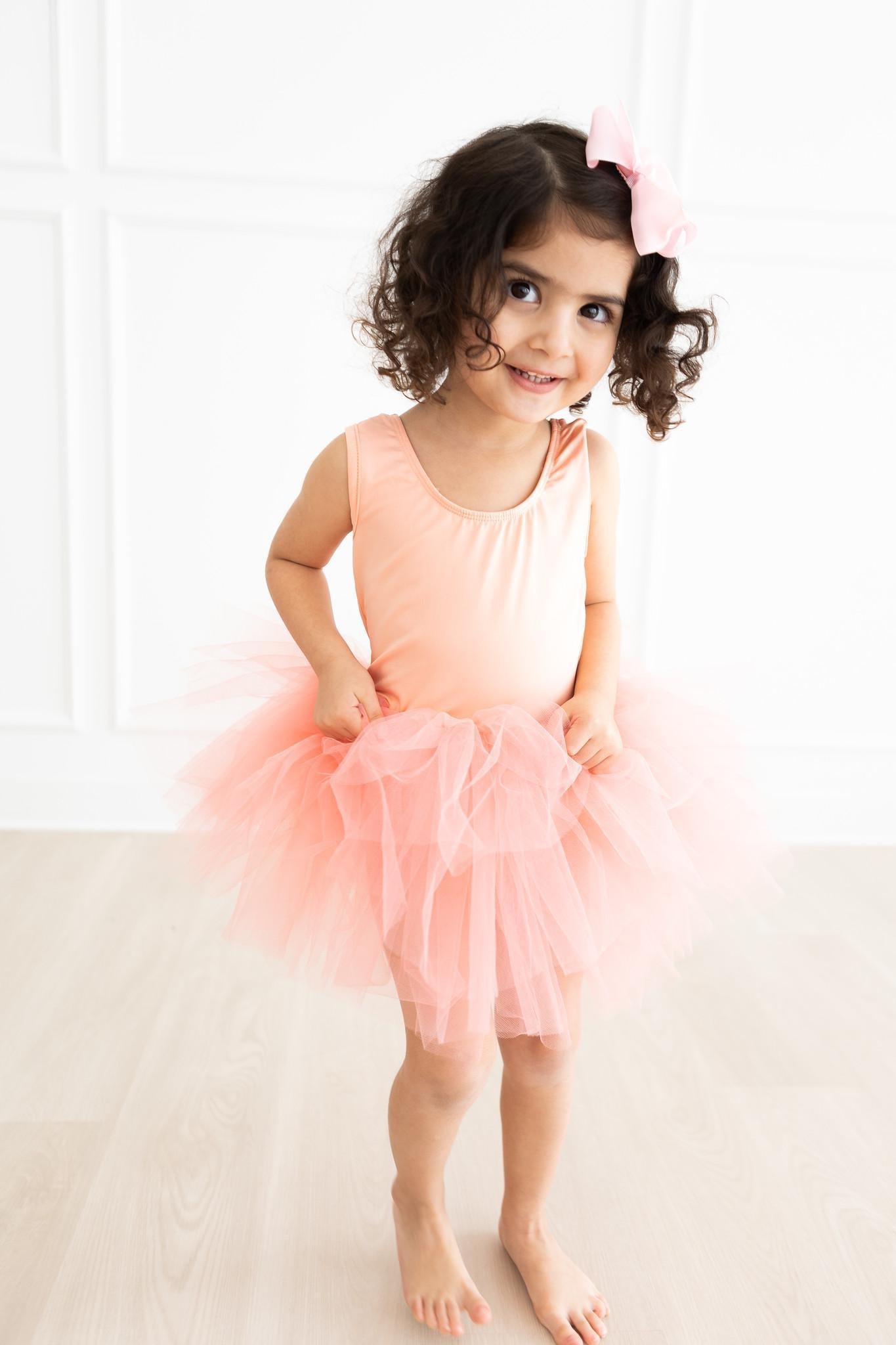 Bright Peach Tank Tutu Leotard by Mila & Rose ®