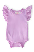 Bright Lilac S/S Flutter Bodysuit by Mila & Rose ®