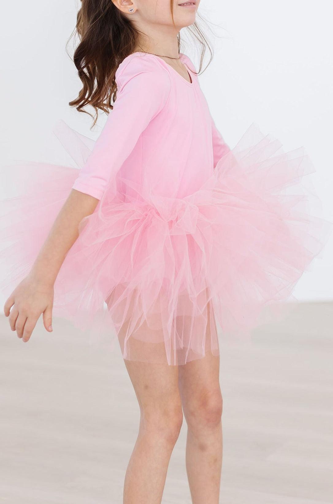 Bubblegum Pink 3/4 Tutu Leotard by Mila & Rose ®