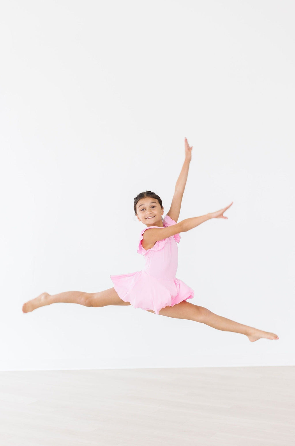 Bubblegum Pink S/S Twirl Leotard by Mila & Rose ®