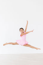Bubblegum Pink S/S Twirl Leotard by Mila & Rose ®