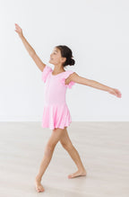 Bubblegum Pink S/S Twirl Leotard by Mila & Rose ®
