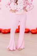 Bubblegum Pink Scrunchy Bells by Mila & Rose ®