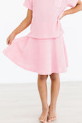 Bubblegum Pink Scrunchy Twirl Skort by Mila & Rose ®