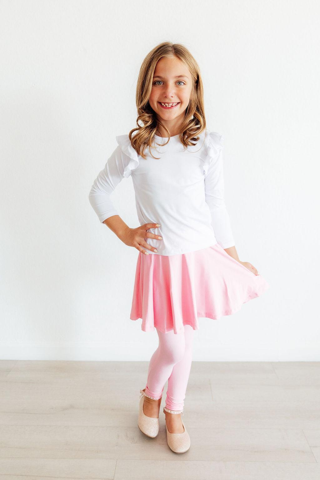 Bubblegum Pink Twirl Skegging by Mila & Rose ®