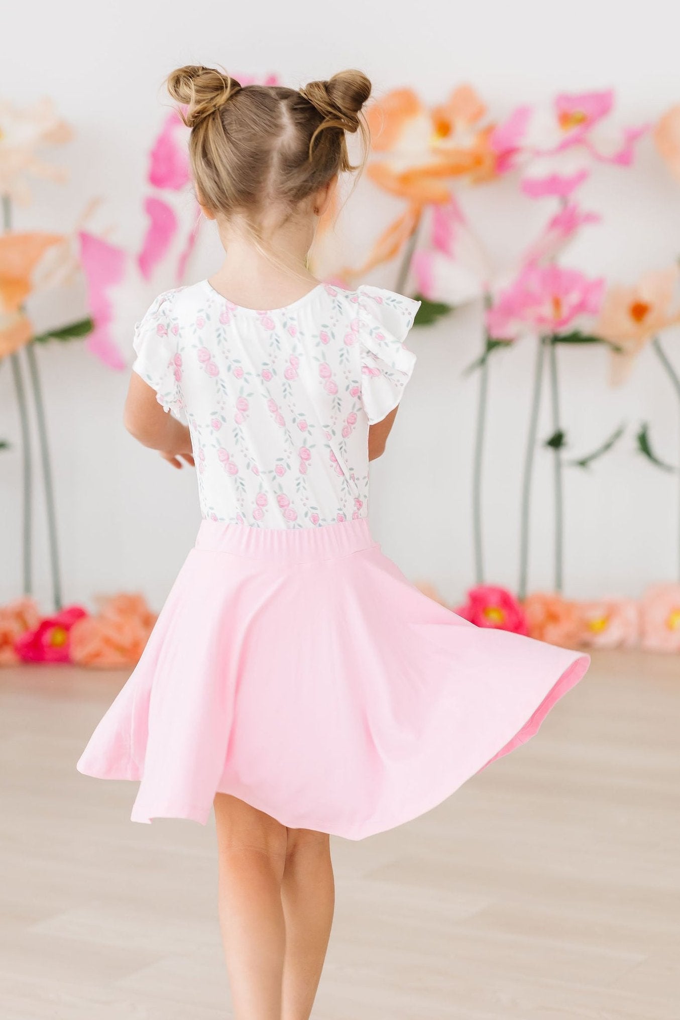 Bubblegum Pink Twirl Skort by Mila & Rose ®