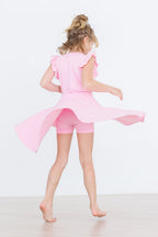 Bubblegum Pink Twirl Skort by Mila & Rose ®
