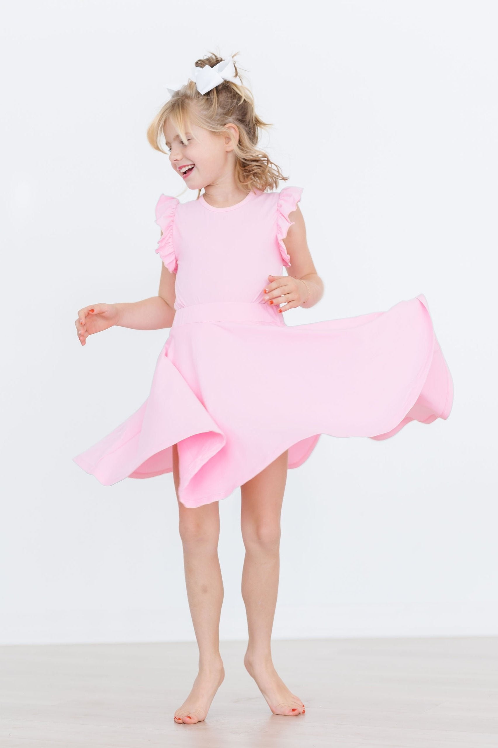 Bubblegum Pink Twirl Skort by Mila & Rose ®