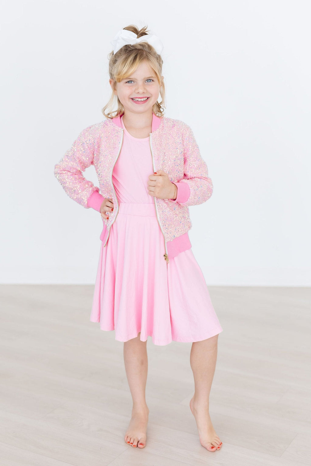 Bubblegum Pink Twirl Skort by Mila & Rose ®