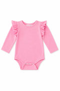 Bubblegum Pink L/S Flutter Bodysuit by Mila & Rose ®