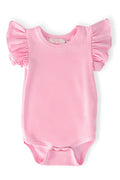 Bubblegum Pink S/S Flutter Bodysuit by Mila & Rose ®