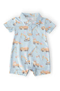 Bunny Builders Polo Shorty One-Piece by Mila & Rose ®