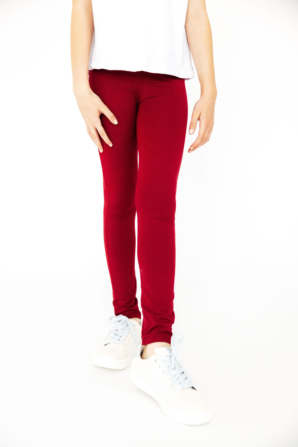 Burgundy Leggings by Mila & Rose ®