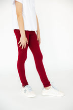 Burgundy Leggings by Mila & Rose ®