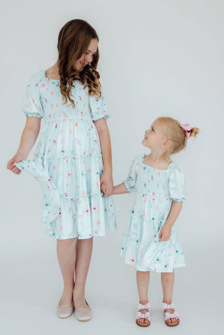 Butterfly Ballet Smocked Ruffle Dress by Mila & Rose ®