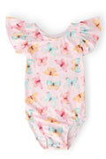 Butterfly Kisses S/S Flutter Sleeve Leotard by Mila & Rose ®