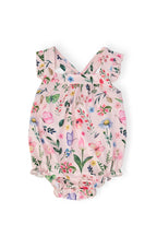 Butterfly Meadows Ruffle Cross Back Romper by Mila & Rose ®