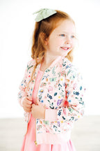 Butterfly Meadows Satin Jacket by Mila & Rose ®