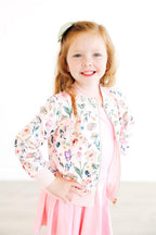 Butterfly Meadows Satin Jacket by Mila & Rose ®