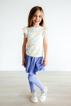 Campus Cutie S/S Ruffle Tee by Mila & Rose ®