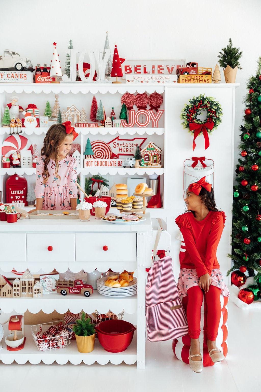 Candy Cane Cutie Twirl Skegging by Mila & Rose ®