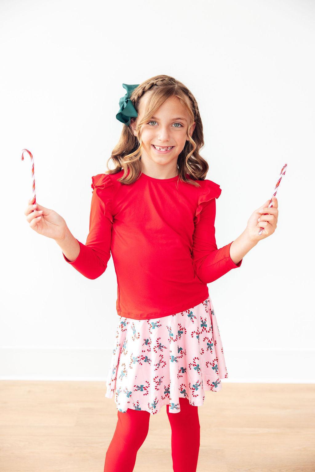 Candy Cane Cutie Twirl Skegging by Mila & Rose ®