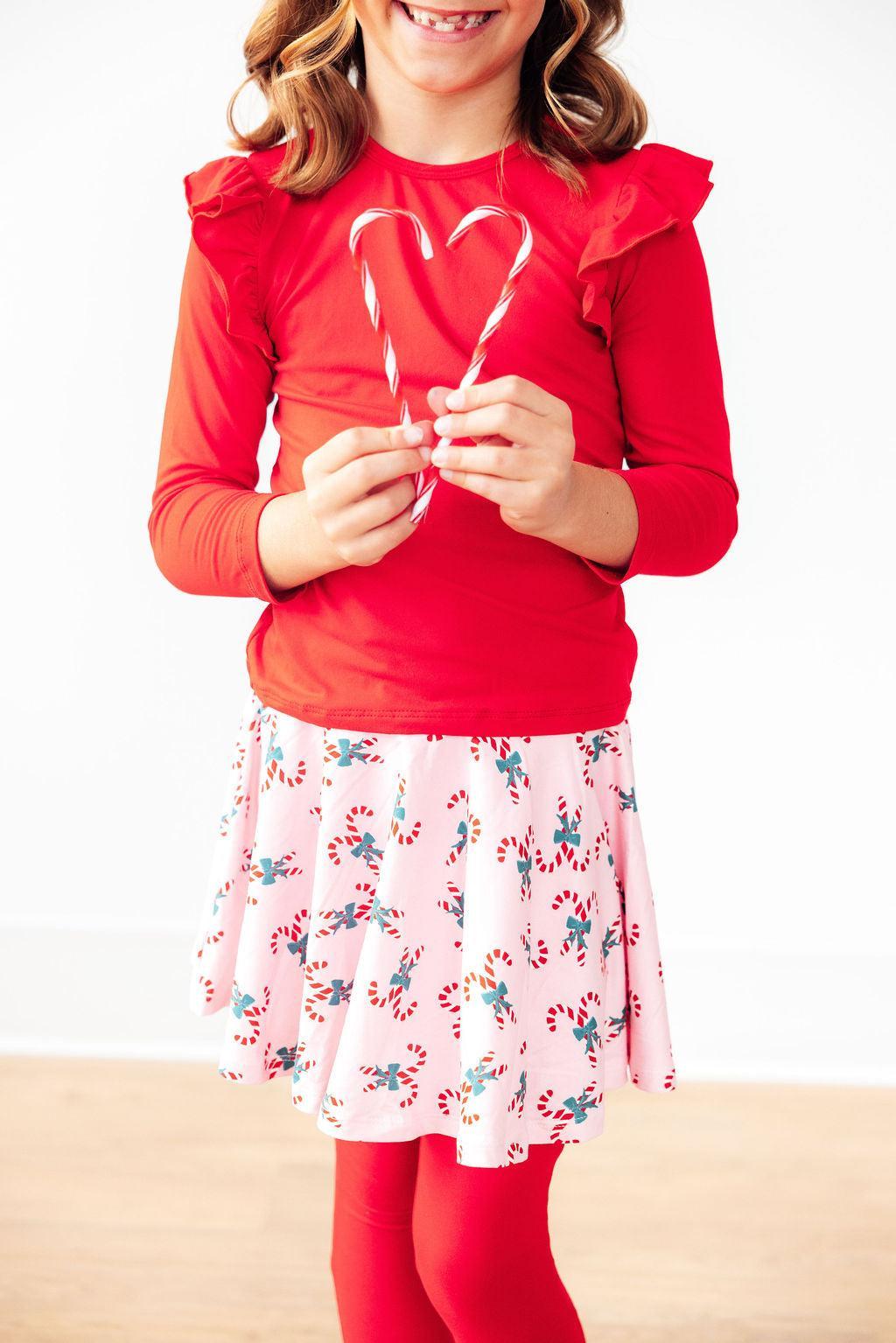 Candy Cane Cutie Twirl Skegging by Mila & Rose ®
