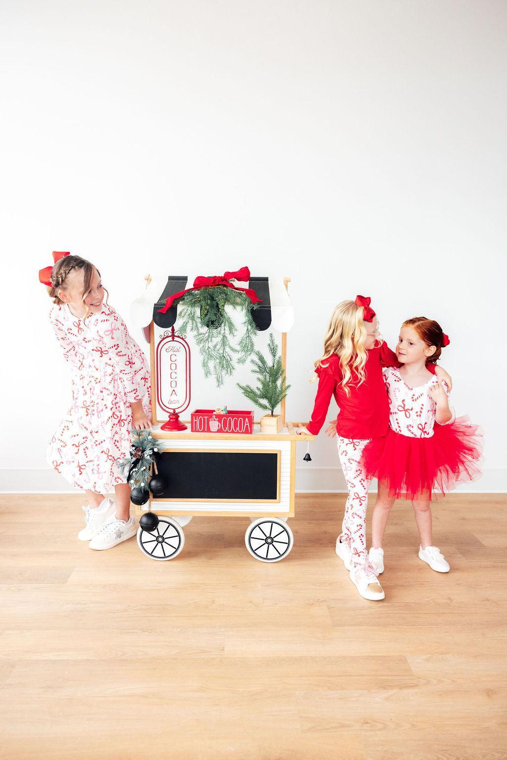 Candy Cane Lane 3/4 Tutu Leotard by Mila & Rose ®