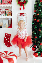 Candy Cane Lane 3/4 Tutu Leotard by Mila & Rose ®