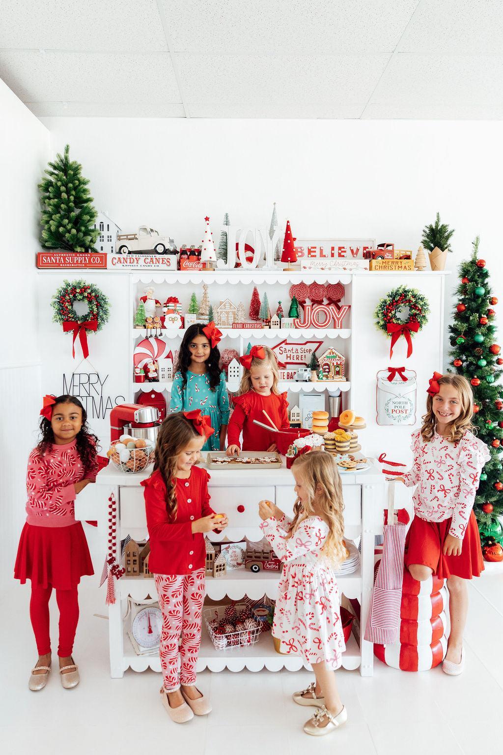 Candy Canes Leggings by Mila & Rose ®