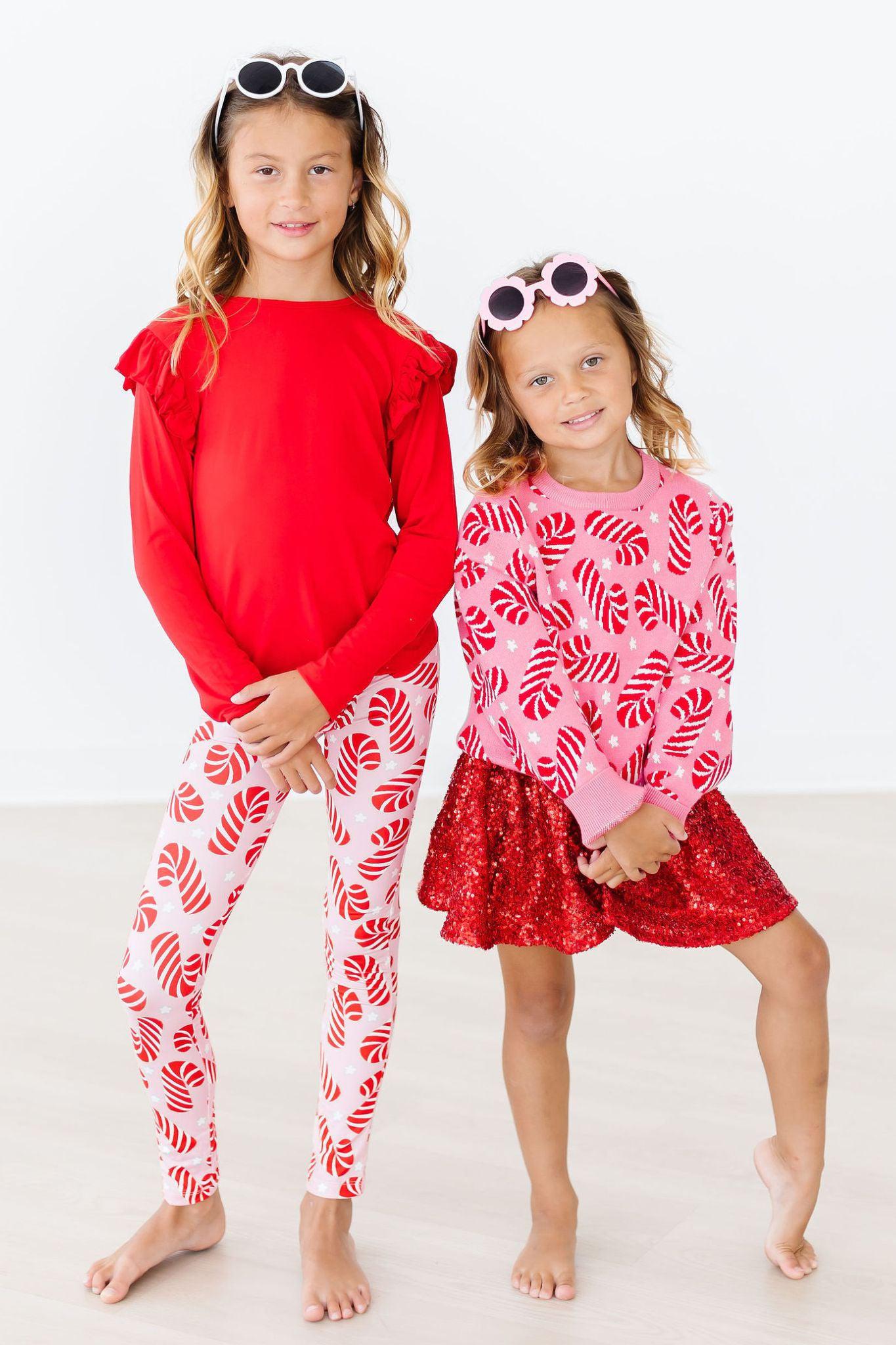 Candy Canes Leggings by Mila & Rose ®