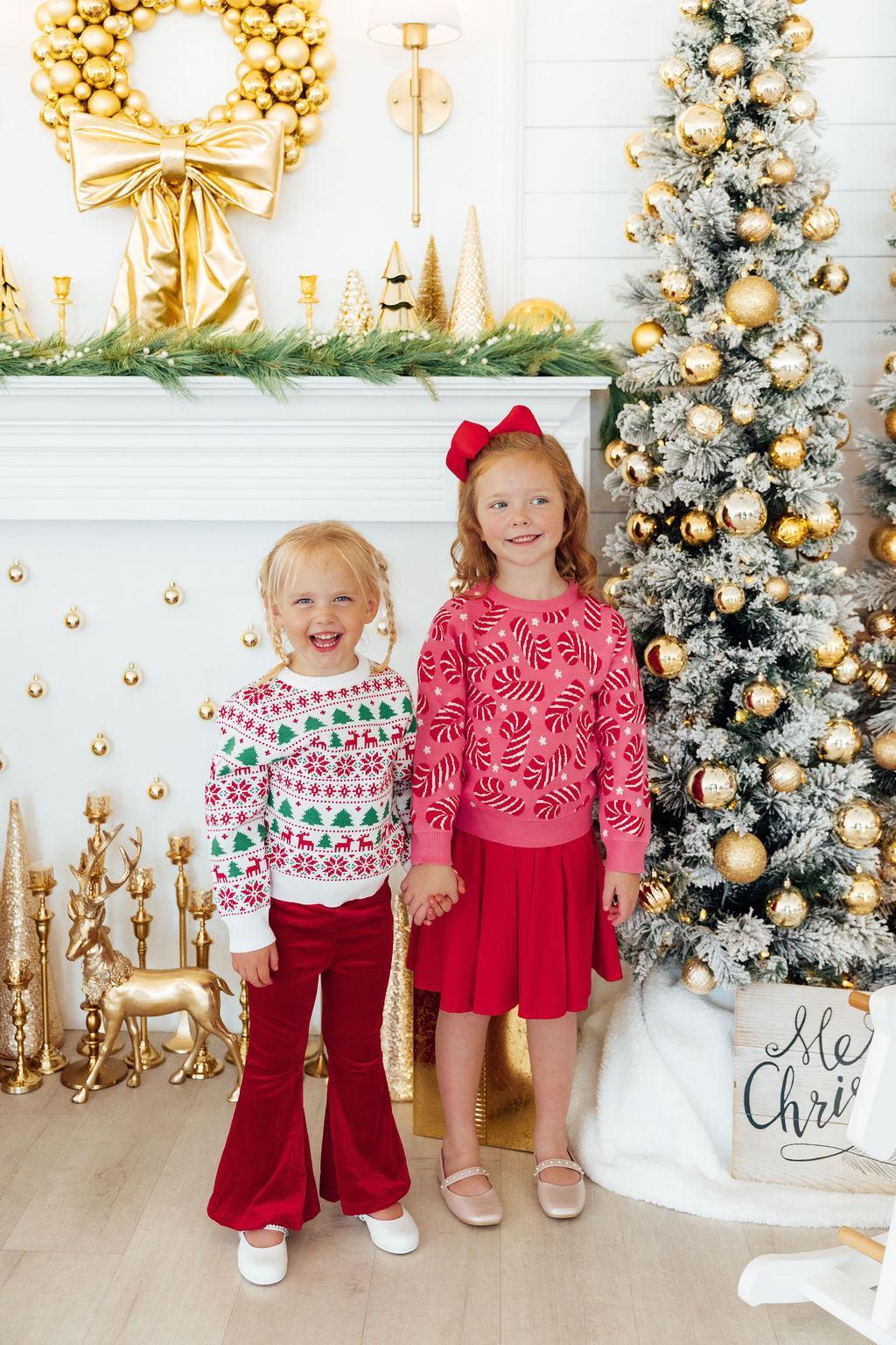 Candy Canes Sweater by Mila & Rose ®