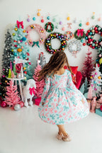 Christmas Cheer L/S Pocket Twirl Dress by Mila & Rose ®