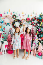 Christmas Cheer L/S Pocket Twirl Dress by Mila & Rose ®