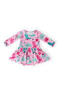Christmas Cowgirl L/S Twirl Bodysuit by Mila & Rose ®