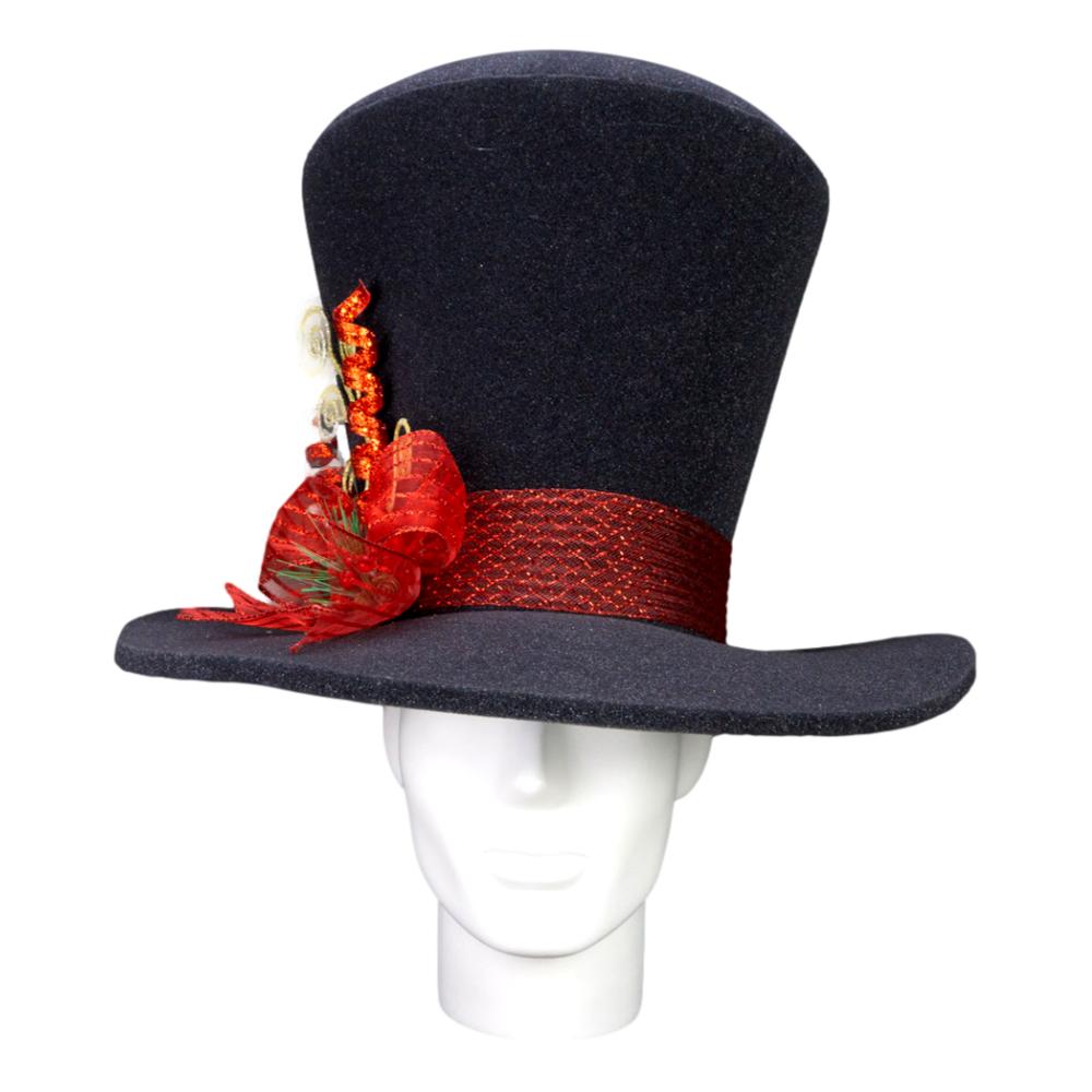 Christmas Top Hat by Foam Party Hats Inc