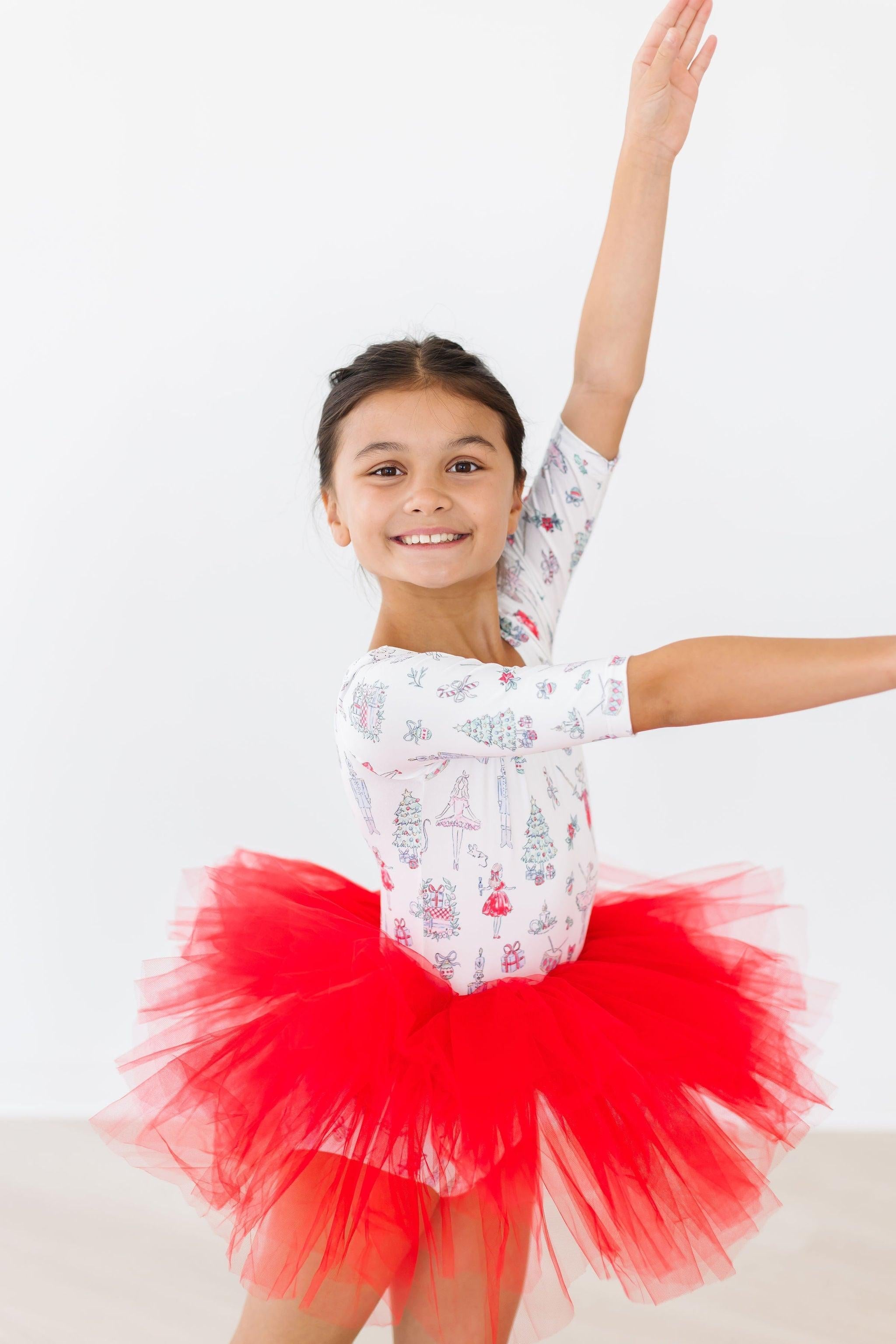 Clara's Christmas 3/4 Tutu Leotard by Mila & Rose ®