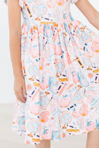 Class Act Flutter Sleeve Twirl Dress by Mila & Rose ®