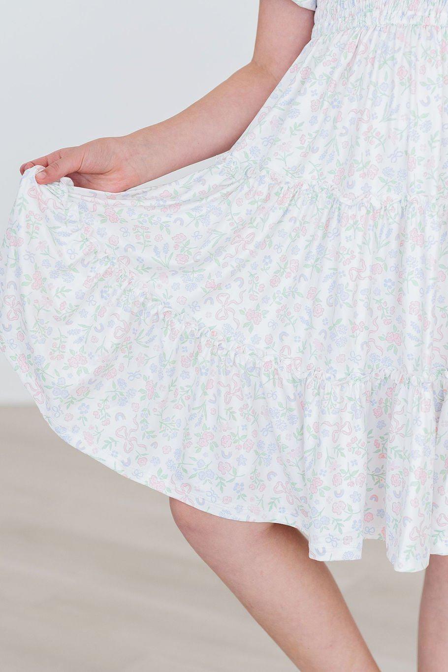 Cloud 9 Smocked Ruffle Dress by Mila & Rose ®