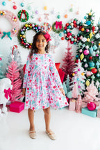 Cocoa Kisses L/S Pocket Twirl Dress by Mila & Rose ®