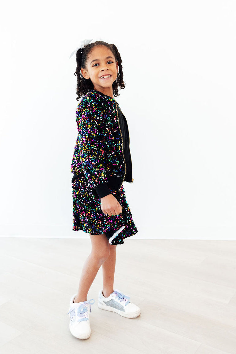 Confetti Velvet Sequin Jacket by Mila & Rose ®